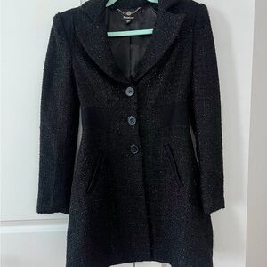 Bebe Women's Black Coat xs